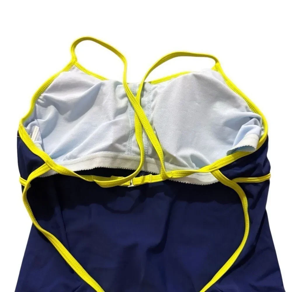 Nike blue one piece bikini size 12 girls